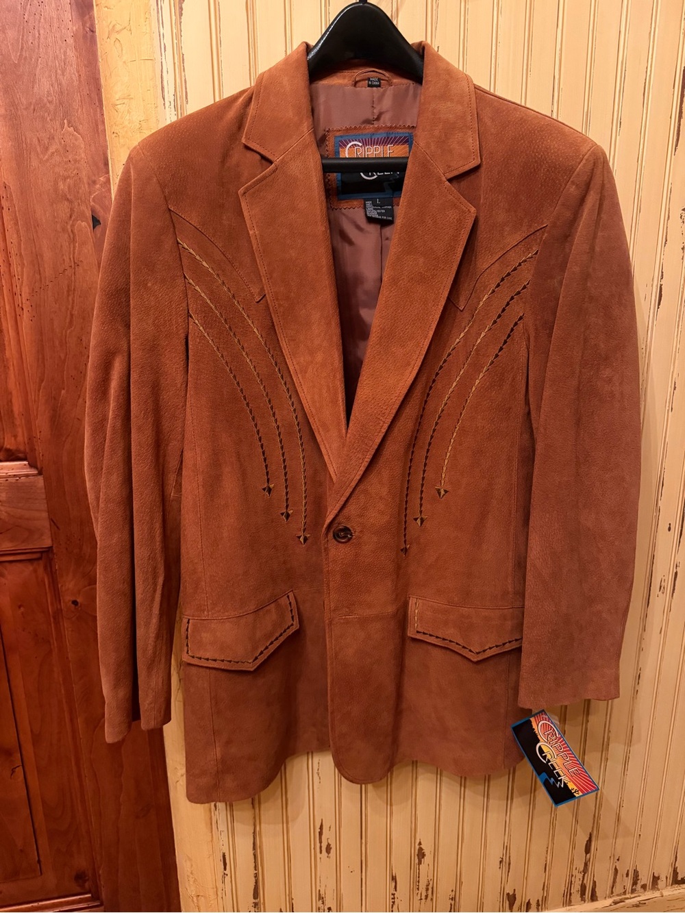 Men’s Suede Cripple Creek Blazer, New